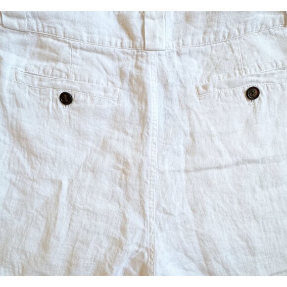 Sundance Adelaide 100% Linen Trouser Pant Womens 10 High Rise Capsule Breathable - Picture 5 of 9